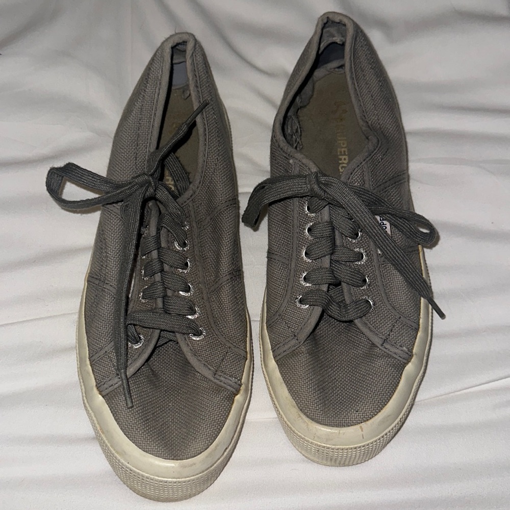 Grey Superga’s